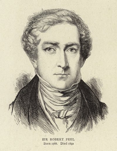 Sir Robert Peel av English School